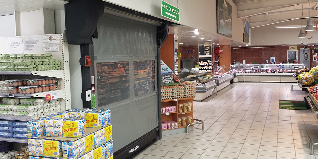 Interior High-Speed Flexible Door - Standard Logistics - Image 2